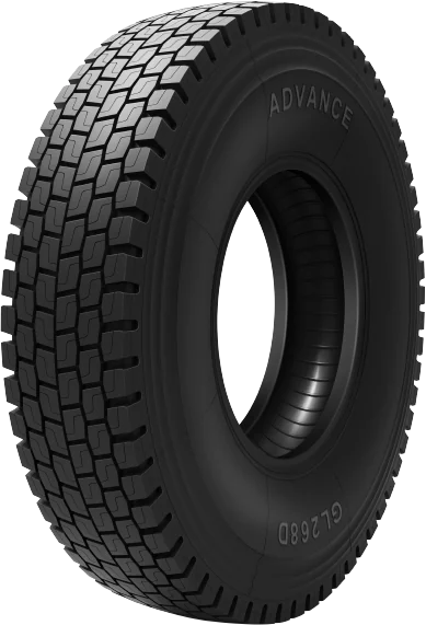 Tread of TBR truck tyre SAMSON GL268D 245/70R19.5 16PR